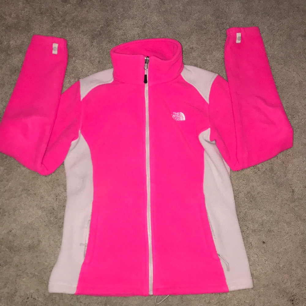 Hot Pink Fleece North Face